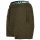 EMPORIO ARMANI Herren Badeshorts - LOGOBAND, Boxer, Beachwear, Logo-Bund, einfarbig Oliv M