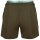 EMPORIO ARMANI Mens Swim Shorts - LOGOBAND, Boxer, Beachwear, Logo Waistband, Plain Olive M (Medium)