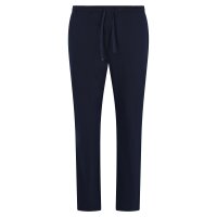 hajo Herren Hausanzug, lang - Klima-Komfort, Zip-Jacke, Baumwoll-Mix Dunkelblau L