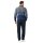 hajo Herren Hausanzug, lang - Klima-Komfort, Zip-Jacke, Baumwoll-Mix Dunkelblau L