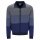 hajo Men lounge suit, long - climate comfort, zip jacket, cotton blend Dark blue L (Large)