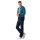 hajo Herren Hausanzug, lang - Soft Sweat, Zip-Jacke, Baumwoll-Mix Blau M