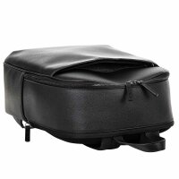 A|X ARMANI EXCHANGE Mens Backpack - Alex Backpack, imitation leather, 41x32x14cm (HxWxD) Black One Size