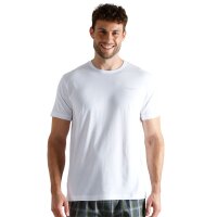 TOM TAILOR Herren T-Shirt, 3er Pack - Rundhals, Kurzarm, Single Jersey, Baumwolle, einfarbig Weiß M