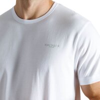 TOM TAILOR Men T-shirt, 3-pack – round neck, short sleeves, single jersey, cotton, plain colour White M (Medium)