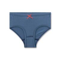 Sanetta Mädchen Hipslips, 5er Pack - Kids, Slips, Single Jersey, Baumwollmischung Rot/Blau/Rosa 104