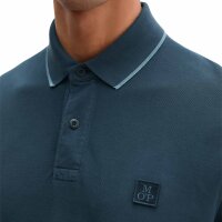 Marc OPolo Mens Polo Shirt - POLO SHORT SLEEVE, Regular Fit, Piqué, Cotton Blue (Dark Navy) M (Medium)