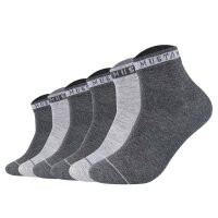 Mustang Mens Quarter Socks, 6-Pack - Casual Organic...