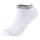 Mustang mens sneaker socks, pack of 6 – casual organic cotton sneakers, plain White 39-42 (UK 6-8)