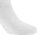 Rohner Basic Unisex Quarter Socken, 3er Pack - Sport Quarter, Baumwollmischung, einfarbig Weiß 35-38