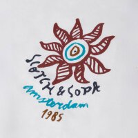 SCOTCH&SODA Herren T-Shirt - Front & Back Artwork Tee, Regular Fit, Print, Rundhals, Kurzarm Weiß M