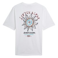 SCOTCH&SODA Men T-shirt - Front & Back Artwork Tee, Regular Fit, Print, Round Neck, Short Sleeve White M (Medium)