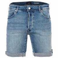 REPLAY Mens Denim Shorts - POWER, Stretch Denim, Bermuda...