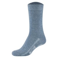 Mustang Damen Socken, 6er Pack - Casual Organic Cotton Socks, Crew Socken, uni Stone Mix 35-38