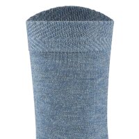 Mustang Damen Socken, 6er Pack - Casual Organic Cotton Socks, Crew Socken, uni Stone Mix 35-38