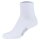 Mustang Damen Quartersocken, 6er Pack - Casual Organic Cotton Quarter, uni Weiß 35-38