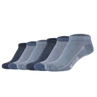 Mustang Damen Sneakersocken, 6er Pack - Casual Organic...