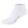 Mustang Womens Sneaker Socks, Pack of 6 - Casual Organic Cotton Sneaker, plain White 35-38 (UK 2,5-5)