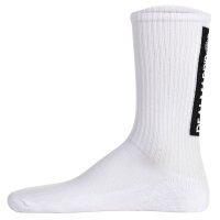 Real Madrid Unisex Socken, 7er Pack - Tennis Socks, Schriftzug-Logo, Baumwollmischung, einfarbig Weiß 35-38