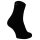 Tamaris Damen Socken, 3er Pack - Comfort Cotton Socks, Crew Socken, einfarbig Schwarz 35-38