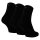 Tamaris womens socks, pack of 3 – Comfort Cotton Socks, crew socks, plain colour   Black 35-38 (UK 2,5-5)