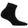 Tamaris womens quarter socks, pack of 3 – Comfort Cotton Quarter, plain Black 39-42 (UK 6-8)
