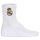 Real Madrid Kinder Socken, 5er Pack - Tennis Embroidery Socks, Emblem-Logo gestickt, Baumwollmischung, einfarbig Weiß/Schwarz/Dunkelblau/Grau 23-26