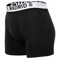 Real Madrid Jungen Boxershorts, 5er Pack - Boxer Trunks, Baumwollmischung, Logobund, einfarbig Weiß/Dunkelblau/Schwarz 116