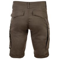 G-STAR Herren Cargoshorts - Rovic Zip Regular Short, kurz, Premium Mico Stretch, einfarbig Grau 30W