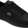 LACOSTE mens sneaker - Powercourt 125 , trainers, genuine leather, logo Black EUR 41 (UK 7.5)
