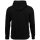 Champion Herren Hoodie - Hooded Sweatshirt, Pullover, kleines Logo, Kapuze, einfarbig Schwarz M