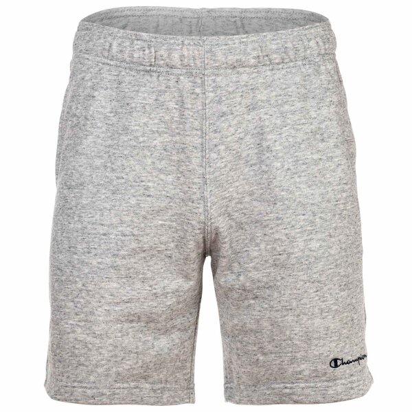 Champion Herren Sweatshorts - Bermuda, kurz, kleines Logo, einfarbig Hellgrau 2XL