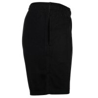 Champion Herren Sweatshorts - Bermuda, kurz, kleines Logo, einfarbig Schwarz M