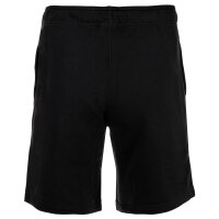Champion Men Sweatshorts - Bermuda, short, small logo, plain colour Black M (Medium)