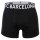 FC Barcelona Men’s Boxer Shorts, 5-Pack - Boxer Briefs, Cotton Blend, Logo Waistband, Solid Color Black S (Small)