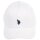 U.S. POLO ASSN. Unisex Cap - Logo, lettering, cotton, single colour White One Size