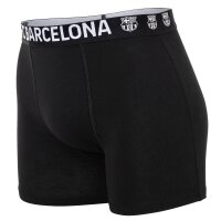 FC Barcelona Boys’ Boxer Shorts, 5-Pack – Boxer Trunks, Cotton Blend, Logo Waistband, Solid Color Black/Grey/White/Blue/Red 116