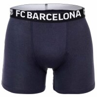 FC Barcelona Boys’ Boxer Shorts, 5-Pack – Boxer Trunks, Cotton Blend, Logo Waistband, Solid Color Black/Grey/White/Blue/Red 116