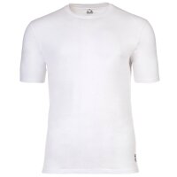 FC Barcelona Herren T-Shirts, 5er Pack - U-Neck Undershirts, Baumwolle, Rundhals, Logo, einfarbig Weiß S