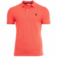 U.S. POLO ASSN. Mens Polo Shirt - Carded Piquet,...