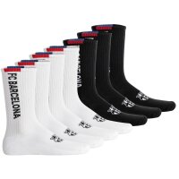 FC Barcelona Unisex Socken, 7er Pack - Tennis Socks,...