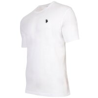 U.S. POLO ASSN. Men T-shirt – carded jersey, round neck, embroidered logo, cotton White S (Small)
