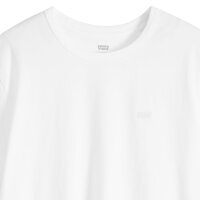 Levis Men T-shirt - Icon Tee, round neck, cotton, plain colour White M (Medium)