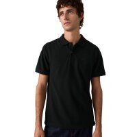 Levis Herren Poloshirt - Icon Polo, Baumwolle, einfarbig Schwarz M