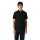 Levis Herren Poloshirt - Icon Polo, Baumwolle, einfarbig Schwarz M