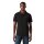 Levis Herren Poloshirt - Housemark Polo, Baumwolle, einfarbig Schwarz M