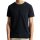 DSTREZZED Mens T-shirt - Mc Queen, round neck, slub jersey, cotton, plain colour Black M (Medium)