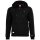U.S. POLO ASSN. Herren Sweatjacke - Diagonal Fleece Carbon Finish, Zip- Jacke, Kapuze, Baumwolle Schwarz L