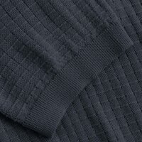 JOOP! Mens Knitted Polo Shirt - Vanceo, Cotton, Striped Texture Blue 2XL (XX-Large)