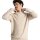 DSTREZZED Herren Strickpullover - Mercury Crew, Rundhals, Melange Slub, Baumwoll-Mix Beige M